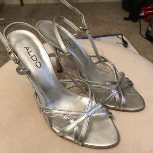 Aldo Silver Heels